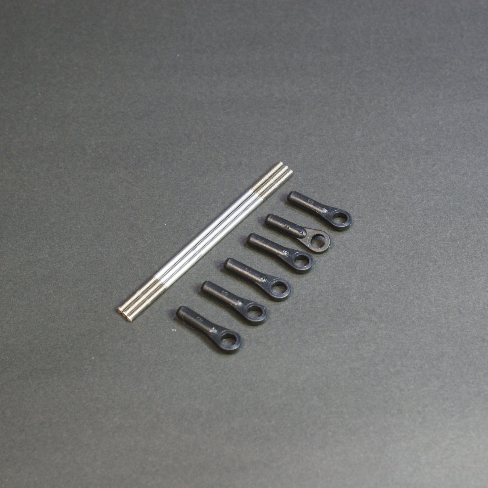 画像1: クエスト QH0071-02 (CA30・CA50・E6用) ヘッドリンケージロッドセット (FBL10-3Blade)【メーカー直送になります】