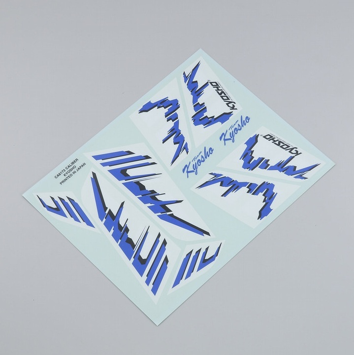 画像1: クエスト CA6173Q (CA90/ZG/GT15用) 尾翼デカール キャリバー 90 【メーカー直送になります】  