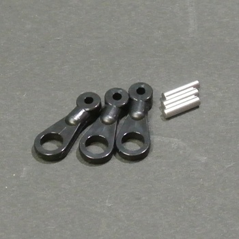 画像1: クエスト QH0084-02 (CA30/50/E6/E12S/120-720/E12S-787/775/GT-15/ZG他用) テールピッチリンク【メーカー直送になります】