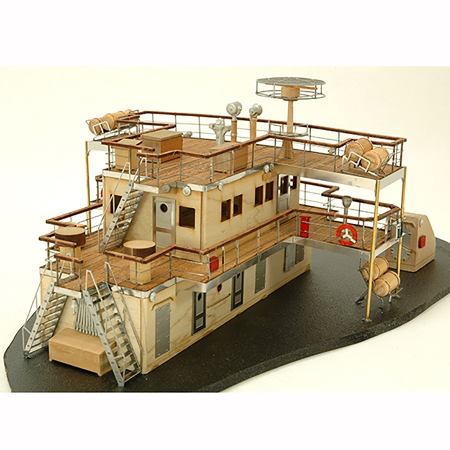 画像: ウッディージョー (56405) 1/80 日本丸  木製模型 組立キット   