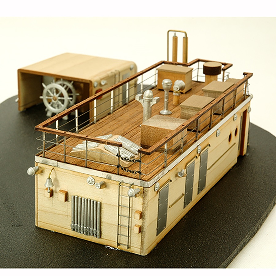 画像: ウッディージョー (56405) 1/80 日本丸  木製模型 組立キット   