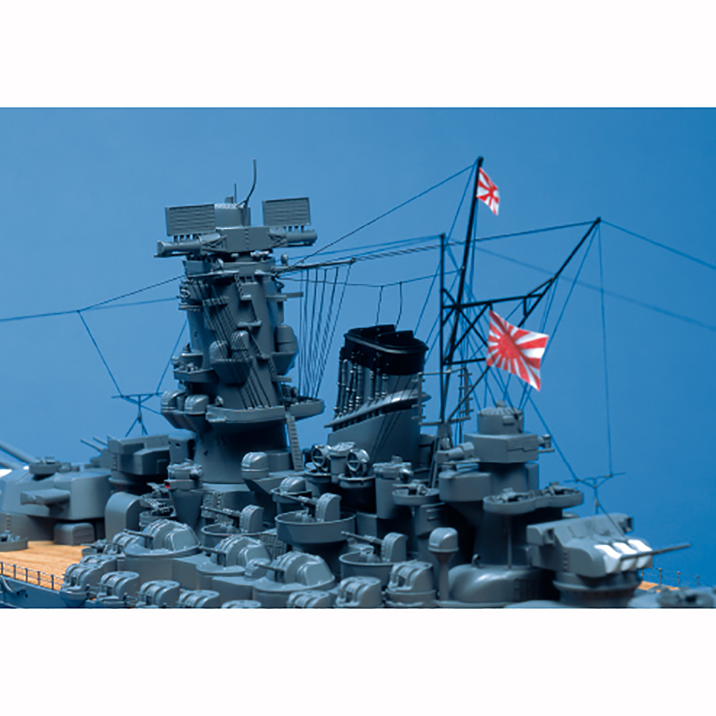 画像: ウッディジョー (NO.658) 1/250 戦艦大和 木製模型 組立キット 