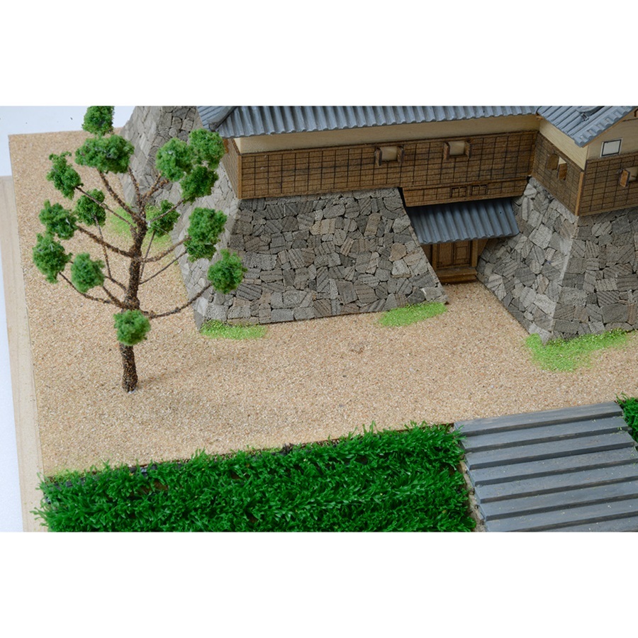 画像: ウッディジョー (NO.327) 1/150 犬山城 木製模型 組立キット  