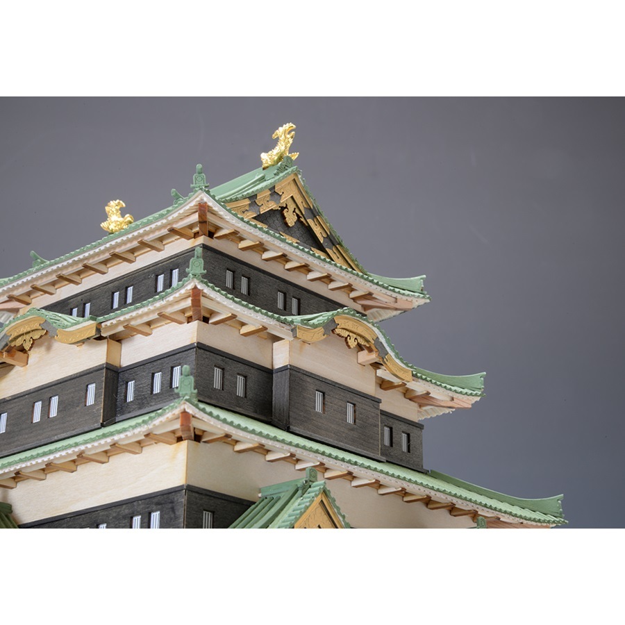 画像: ウッディジョー (NO.332) 1/150 江戸城 木製模型 組立キット 