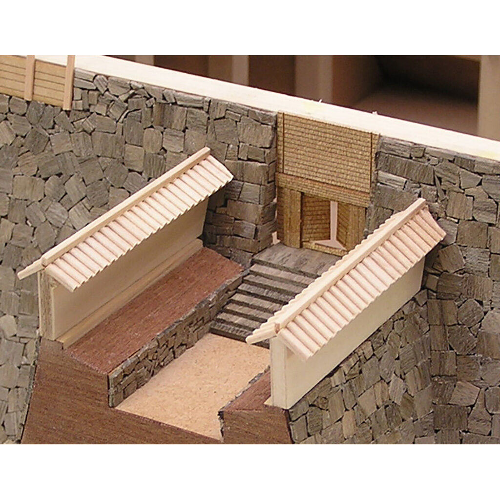 画像: ウッディジョー (NO.331) 1/150 名古屋城 木製模型 組立キット 