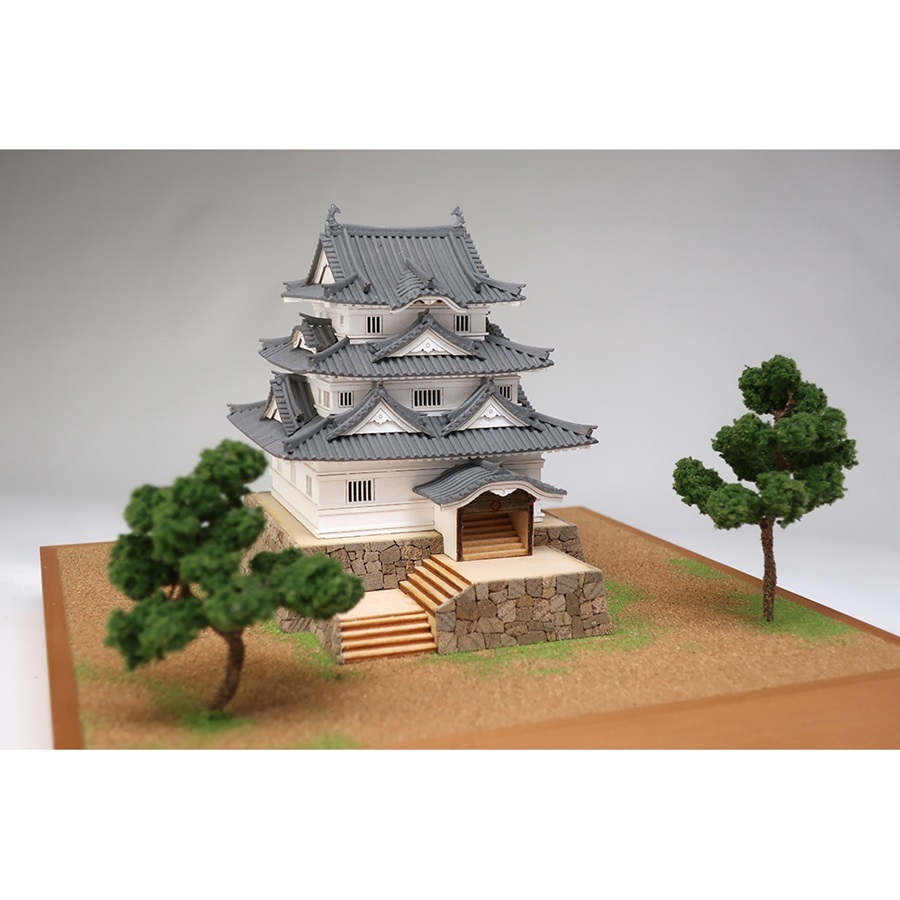 画像1: ウッディジョー (NO.269) 1/150 宇和島城 木製模型 組立キット 