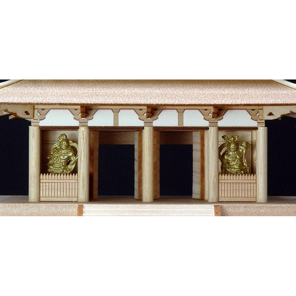 画像: ウッディジョー (NO.360) 1/150 法隆寺 中門 木製模型 組立キット 