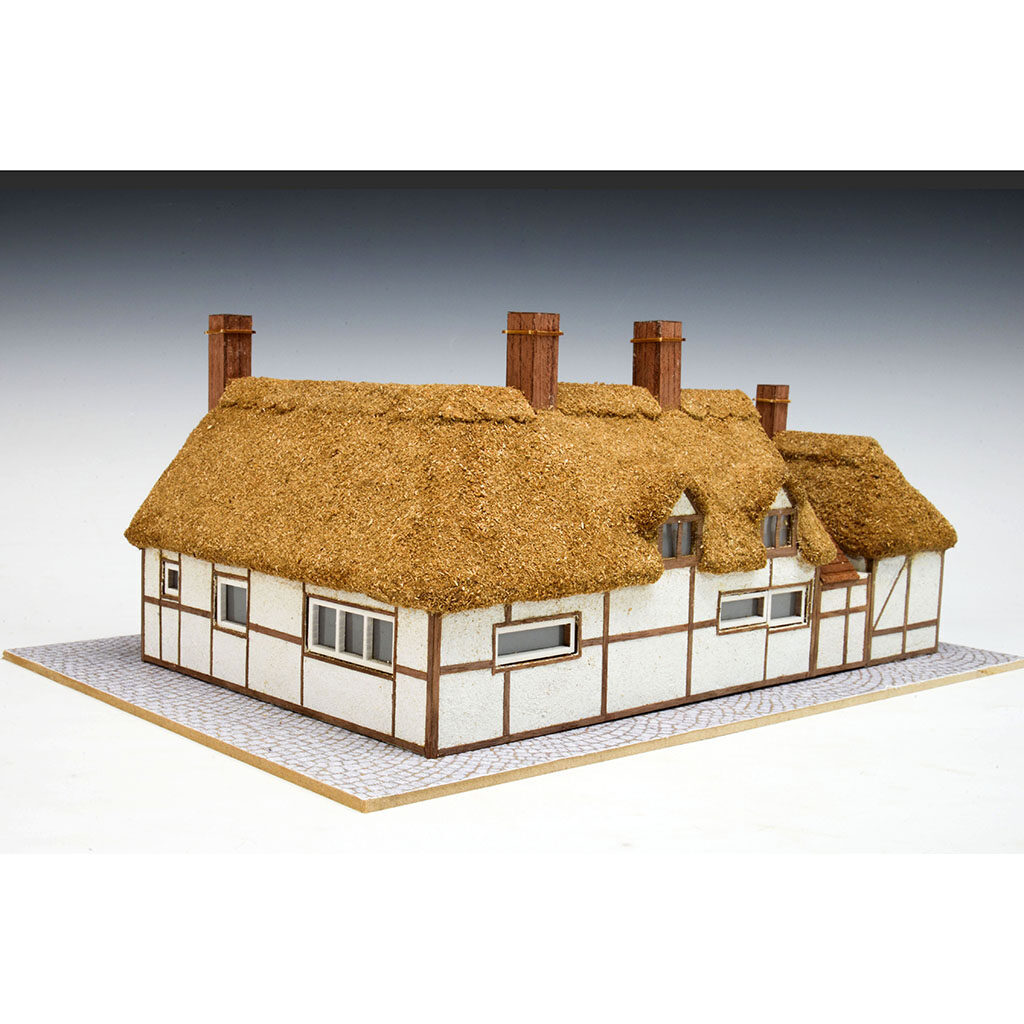 画像: ウッディジョー (NO.323) 1/87 ヨーロッパの街並みシリーズ イギリス 木製模型 組立キット 