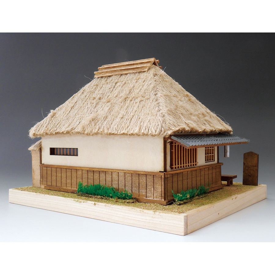 画像: ウッディジョー (NO.375) 東海道五十三次 丸子宿 木製模型 組立キット 