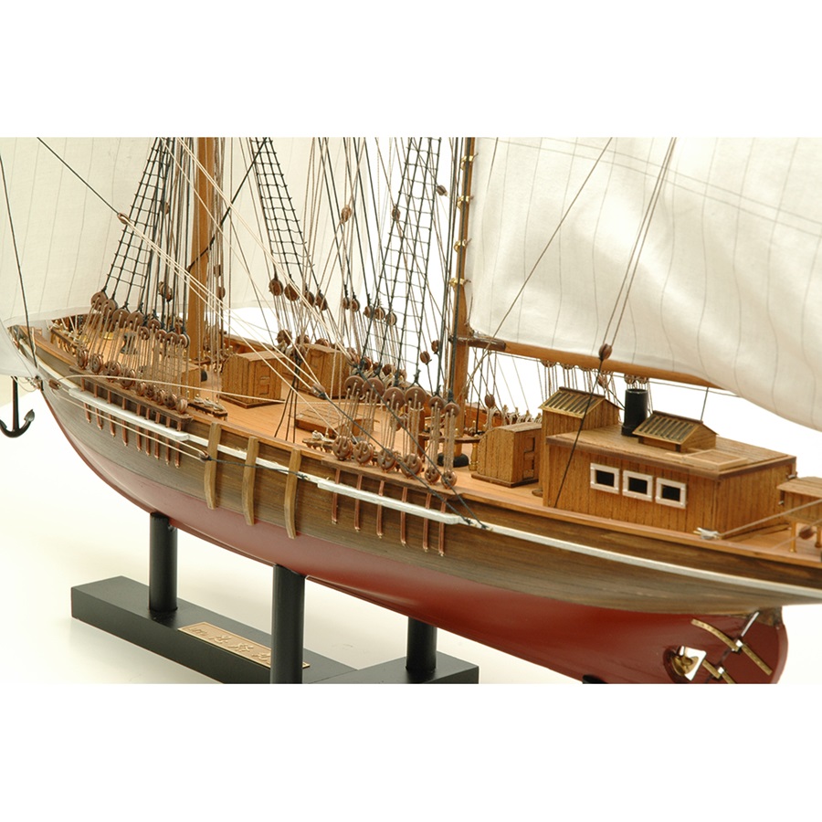 画像: ウッディジョー (NO.645) 1/70 忍路丸 木製模型 組立キット 