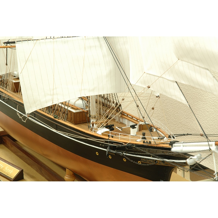 画像: ウッディジョー (NO.646) 1/80 カティサーク 木製模型 組立キット 