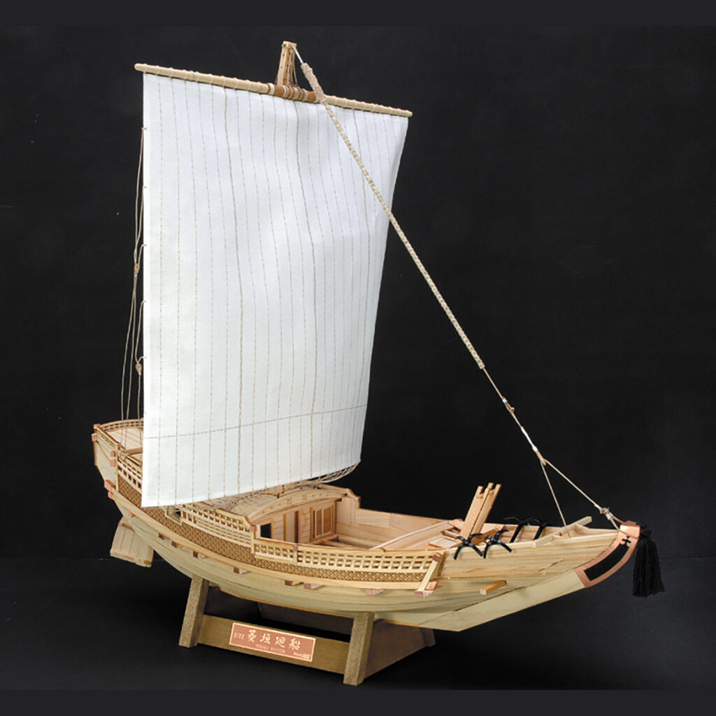 画像: ウッディジョー (NO.655) 1/72 菱垣廻船 木製模型 組立キット 