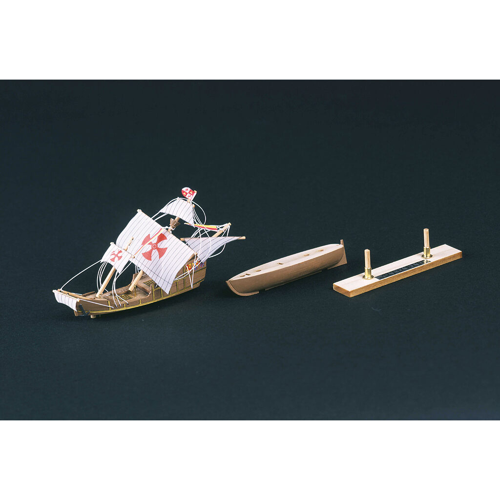 画像: ウッディジョー (NO.668) ボトルシップ No.2 サンタマリア 木製模型 組立キット
