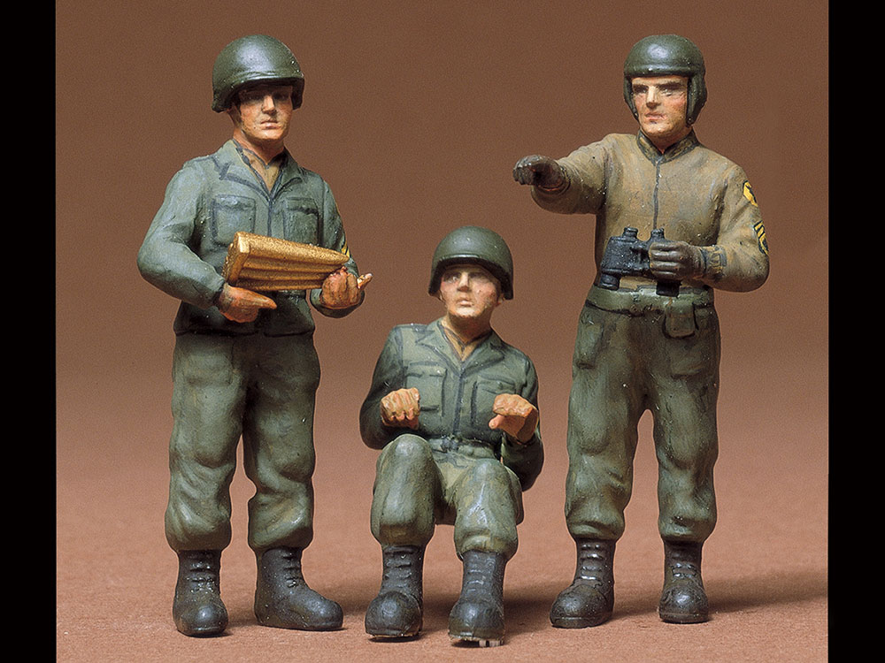 画像: タミヤ（35161）1/35 アメリカ対空自走砲 M42ダスター (人形3体付き)  