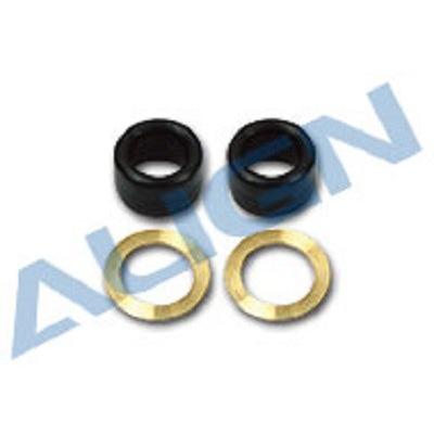 画像: ALIGN  HS1291  450SE V2/Sport/Sport V2/Pro/Pl用 ダンパーラバー　80°黒   【ネコポス便対応】  