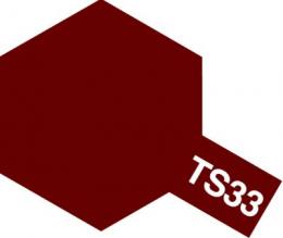 画像1: タミヤ（85033）TS-33 ダルレッド  (つや消し)  