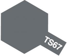 画像1: タミヤ TS-67 カラー スプレー (佐世保海軍工廠グレイ つや消し)   